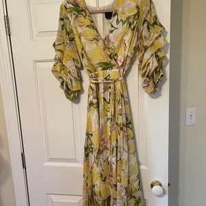 Gorgeous Gabby Skye Floral Midi dress Size 6